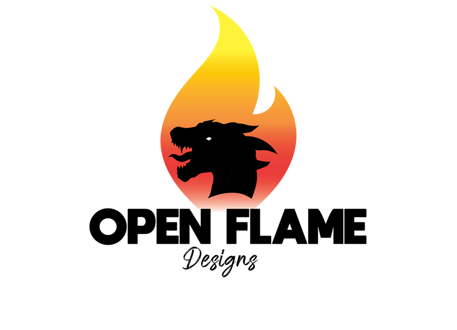Open Flame Branding Design